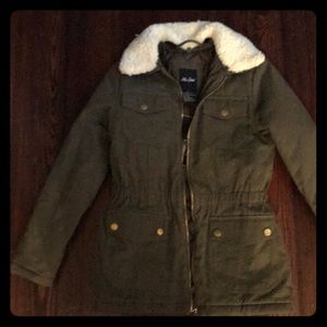 NWT Me Jane Girls Olive Jacket